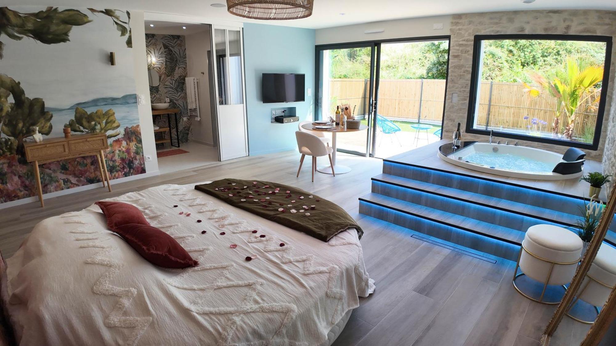Les Suites Du Payre - Suite Romance Saint-Hilaire-de-Talmont المظهر الخارجي الصورة